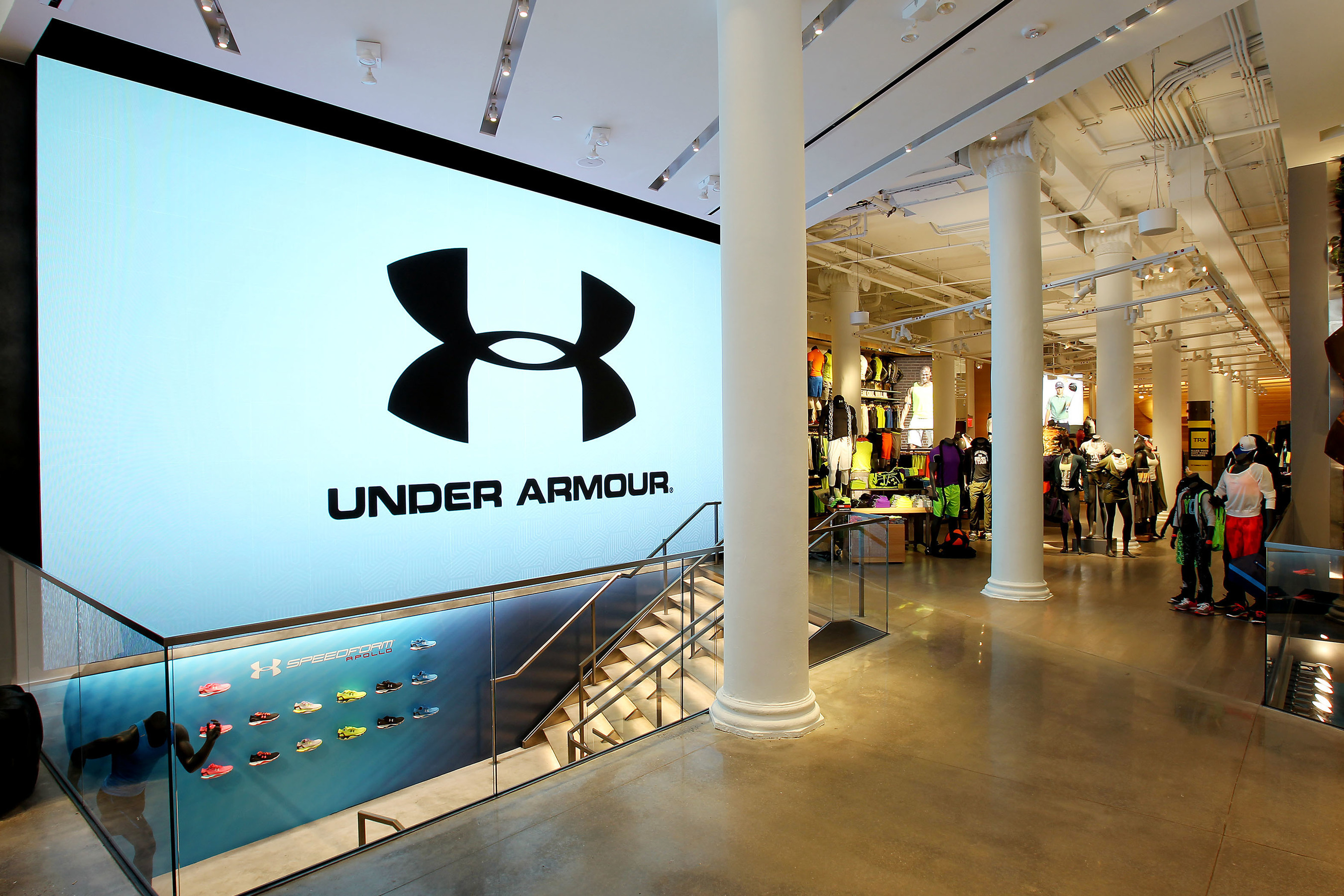 Under Armour SoHo Brand House (PRNewsFoto/Under Armour )